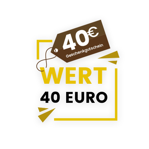 Gutschein für 40 Euro